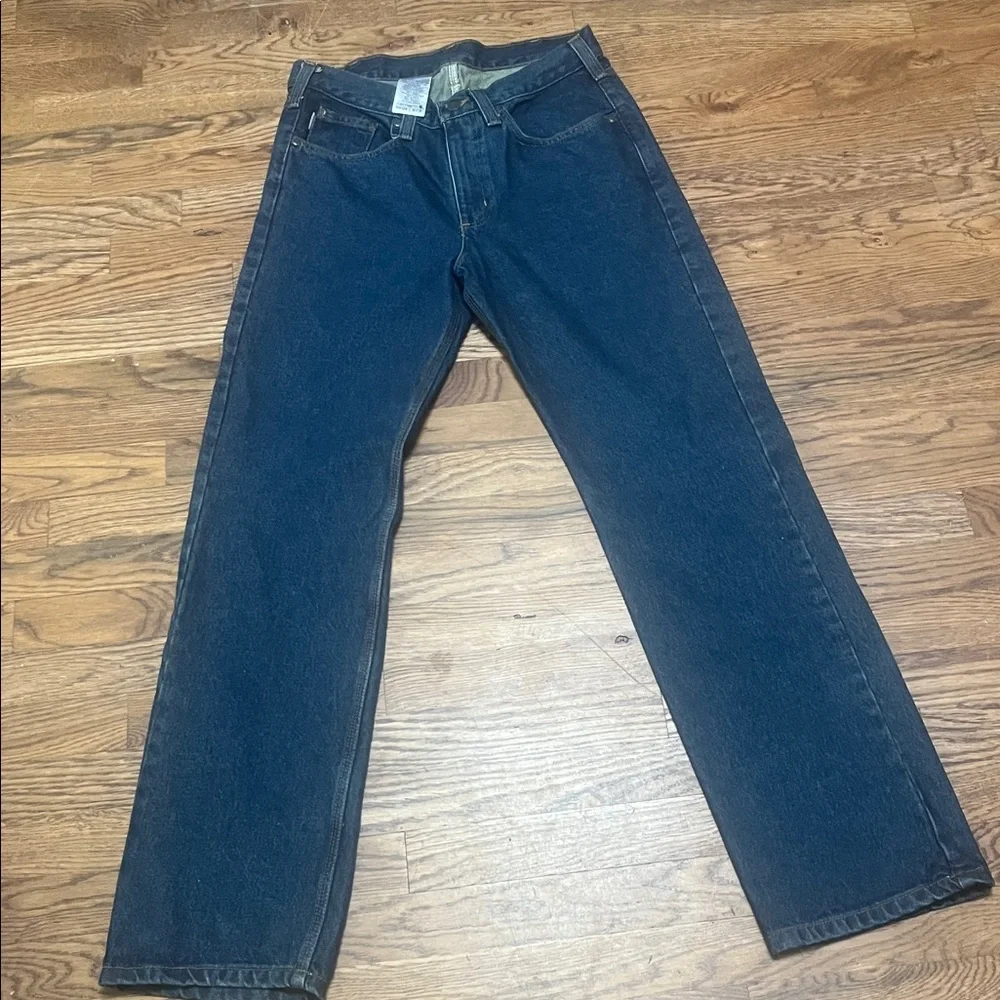 Carhartt Men'STRAIGHT/TRADITIONAL-FIT STRAIGHT-LEG JEAN